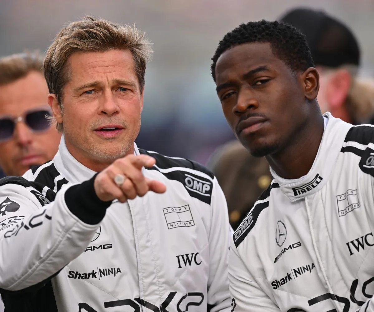 Brad Pitt Damson Idris F1 movie