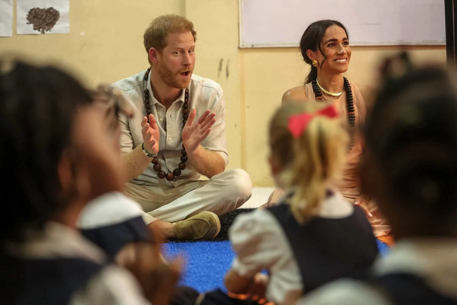 Harry and Meghan in Nigeria