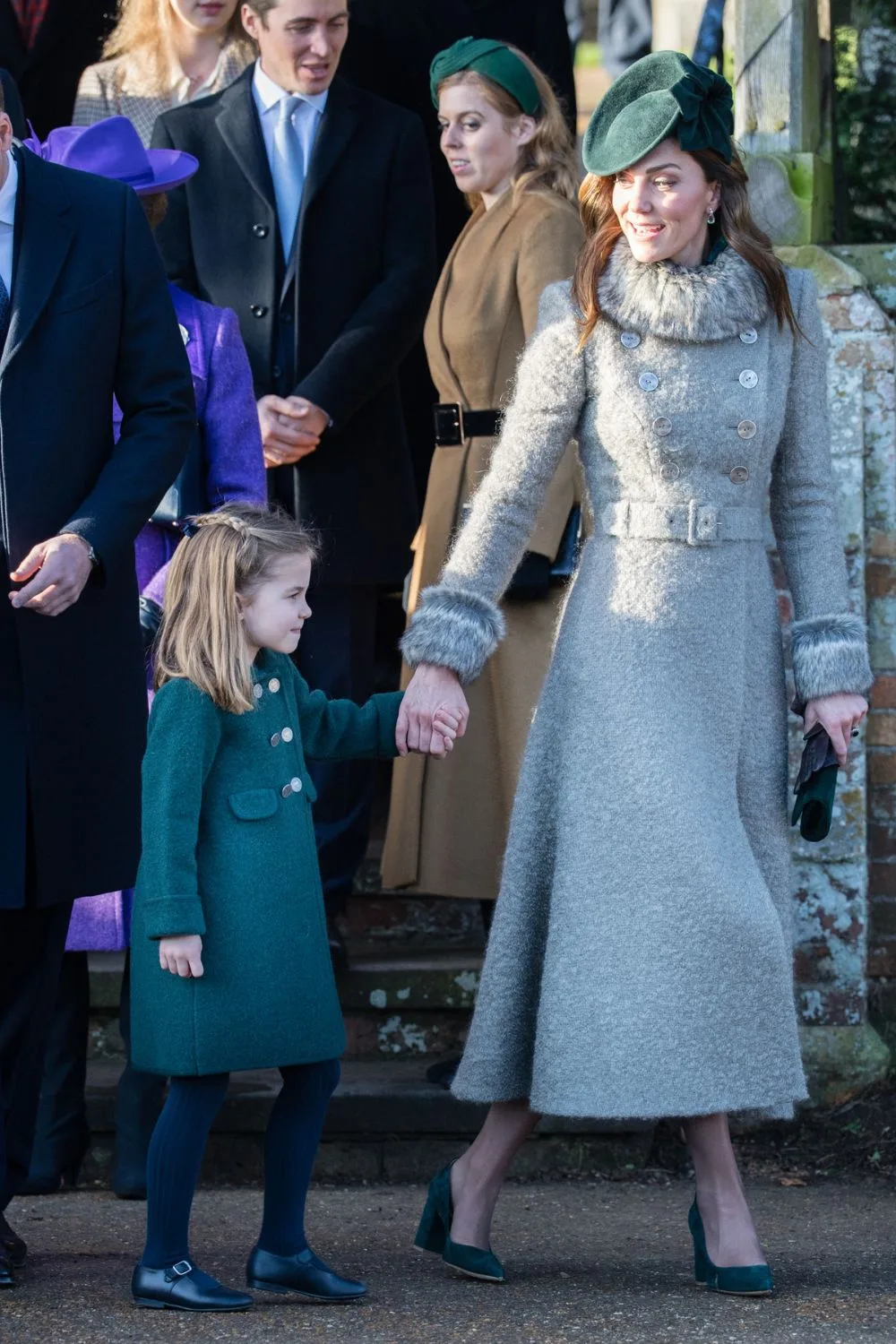 Kate and her daughter Charlotte