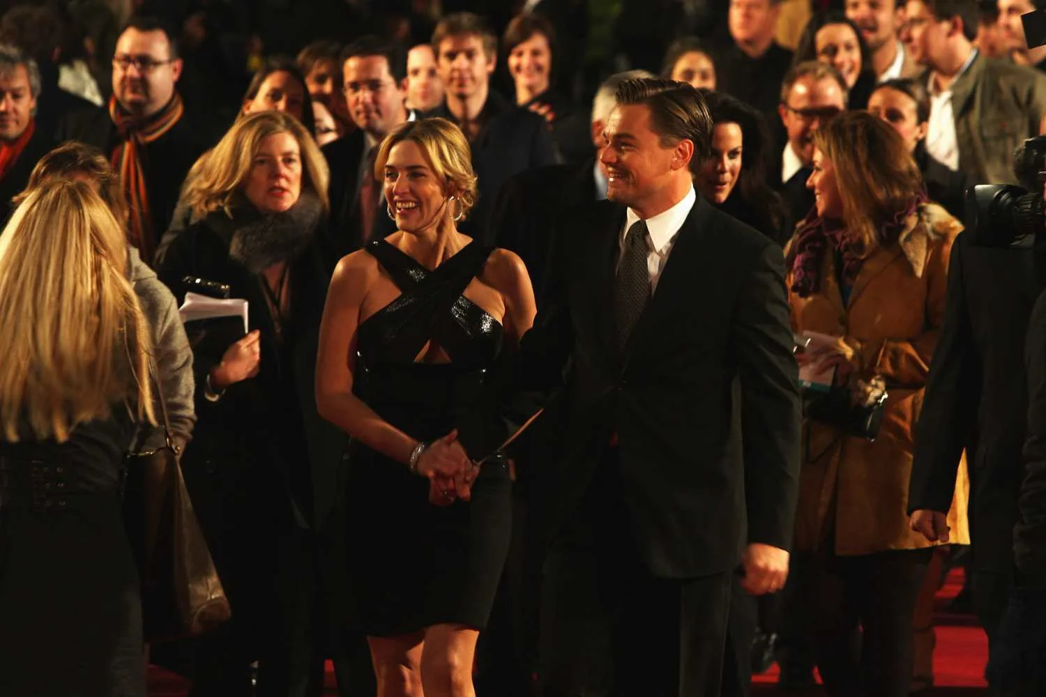 Leonardo and Kate Winslet