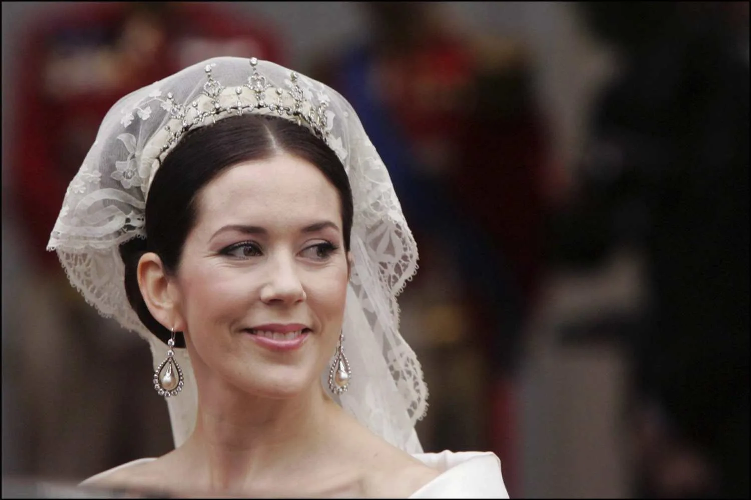 Queen Mary on her wedding day