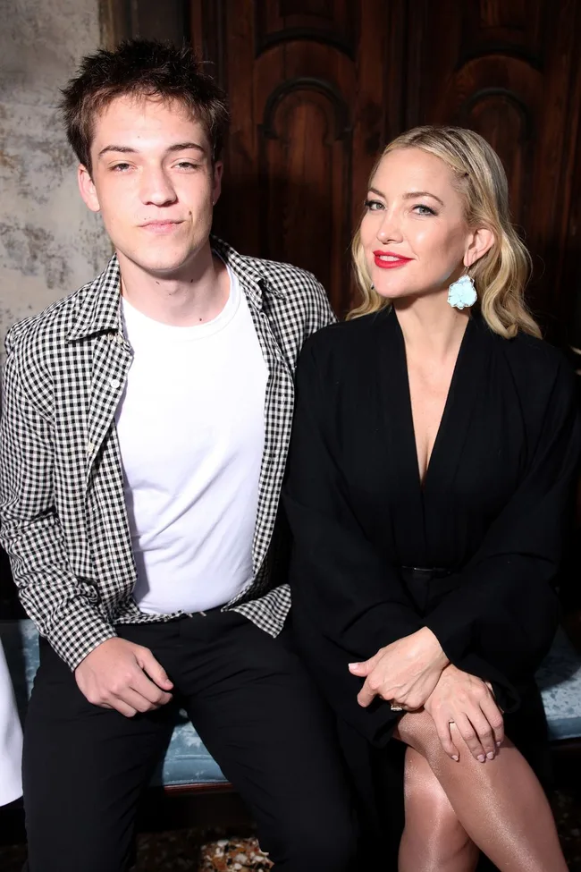 Kate Hudson and her son Ryder