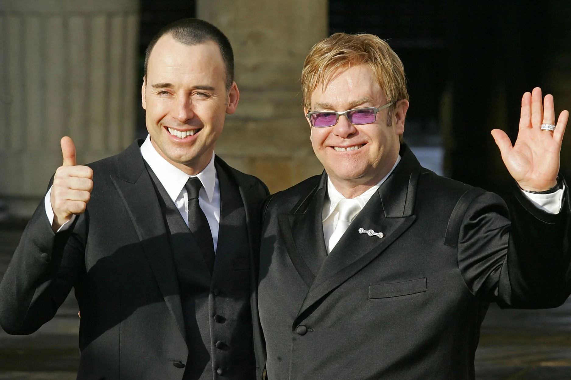 Elton John and David Furnish