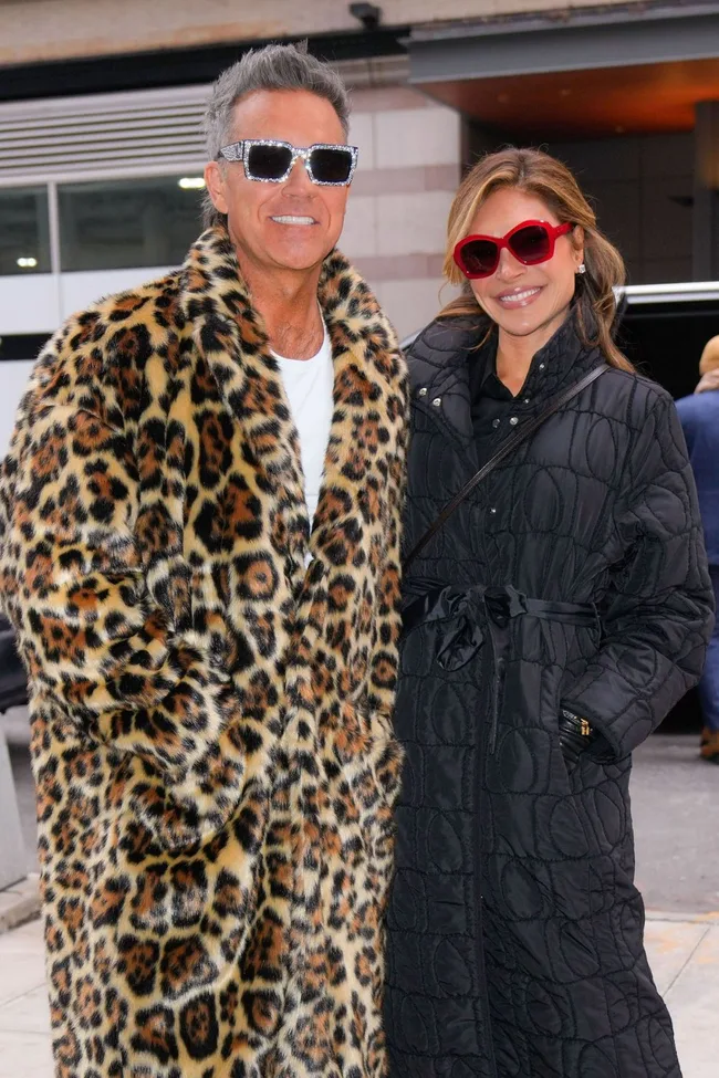 Robbie Williams and Ayda Field