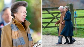 princess anne, king charles and zara