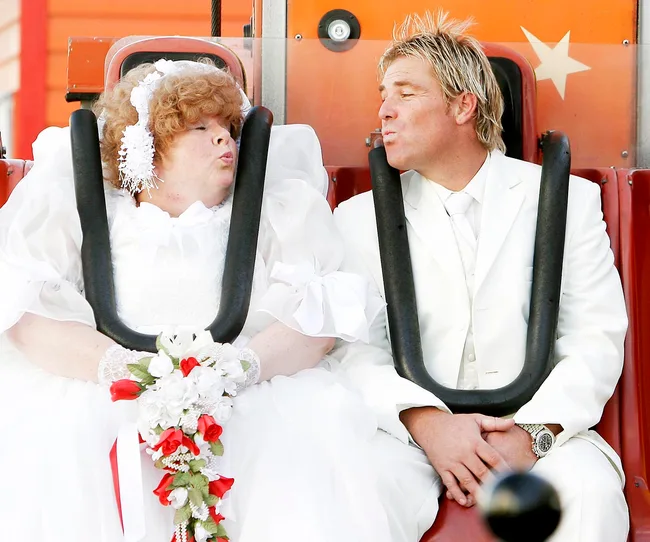 kath and kim shane warne