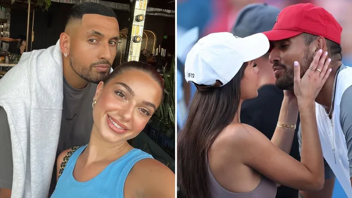 Away from the tennis court, Nick Kyrgios has met his match in girlfriend Costeen Hatzi