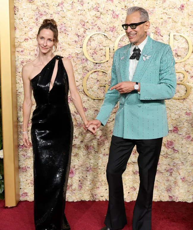 Jeff Goldblum & Emilie Livingston