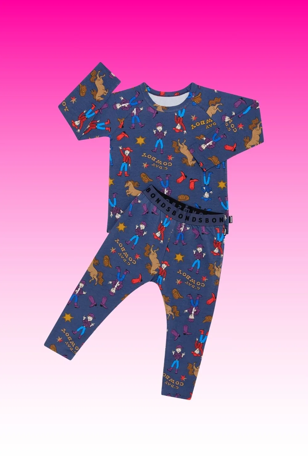 Cowboy wiggles sleep set