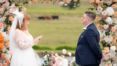 Katie and Tim hit a speed bump fast after their Married At First Sight Australia 2025 wedding