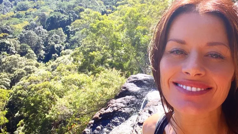 Former Neighbours star Madeleine West welcomes her seventh baby