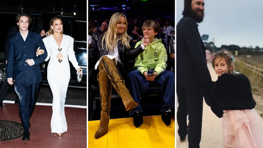 Kate Hudson and her three children