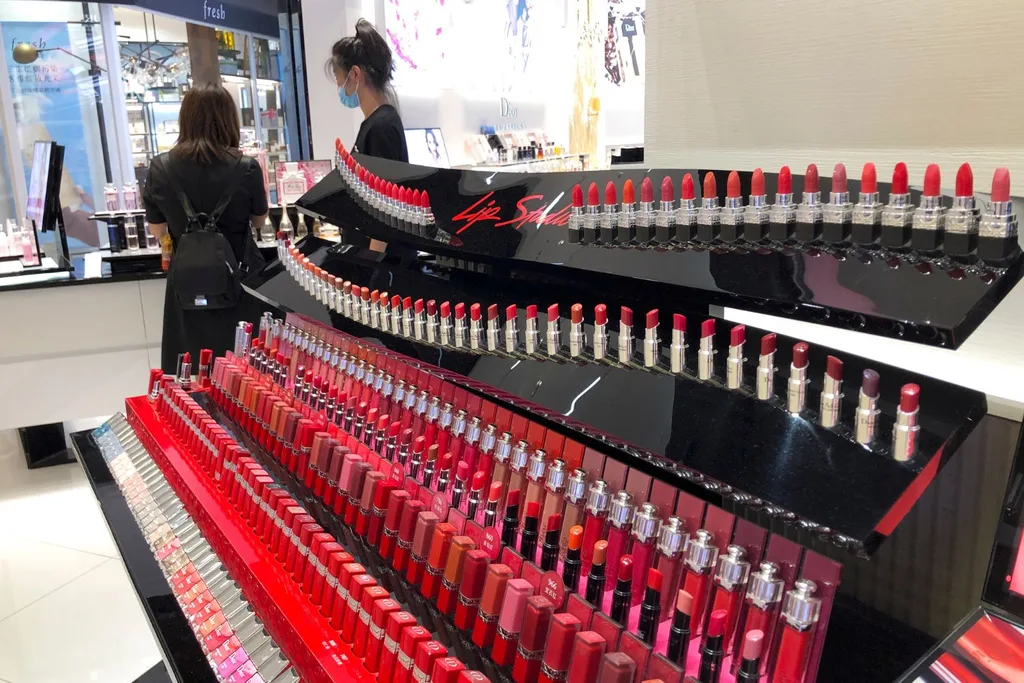 lipstick counter