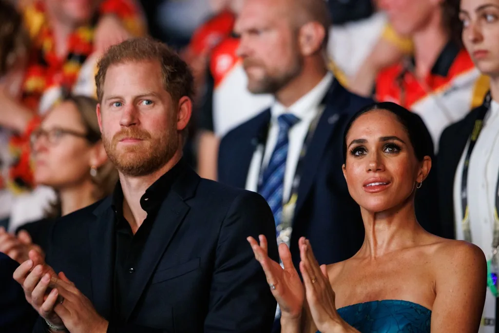 meghan markle and prince harry at an event