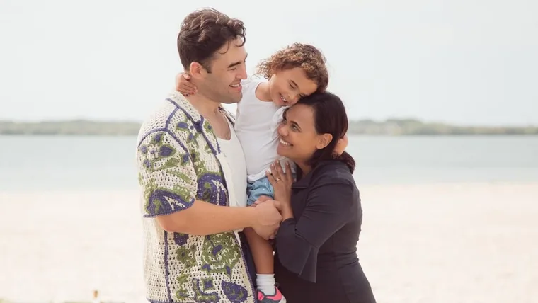 Miranda Tapsell has welcomed her second child with husband James Colley