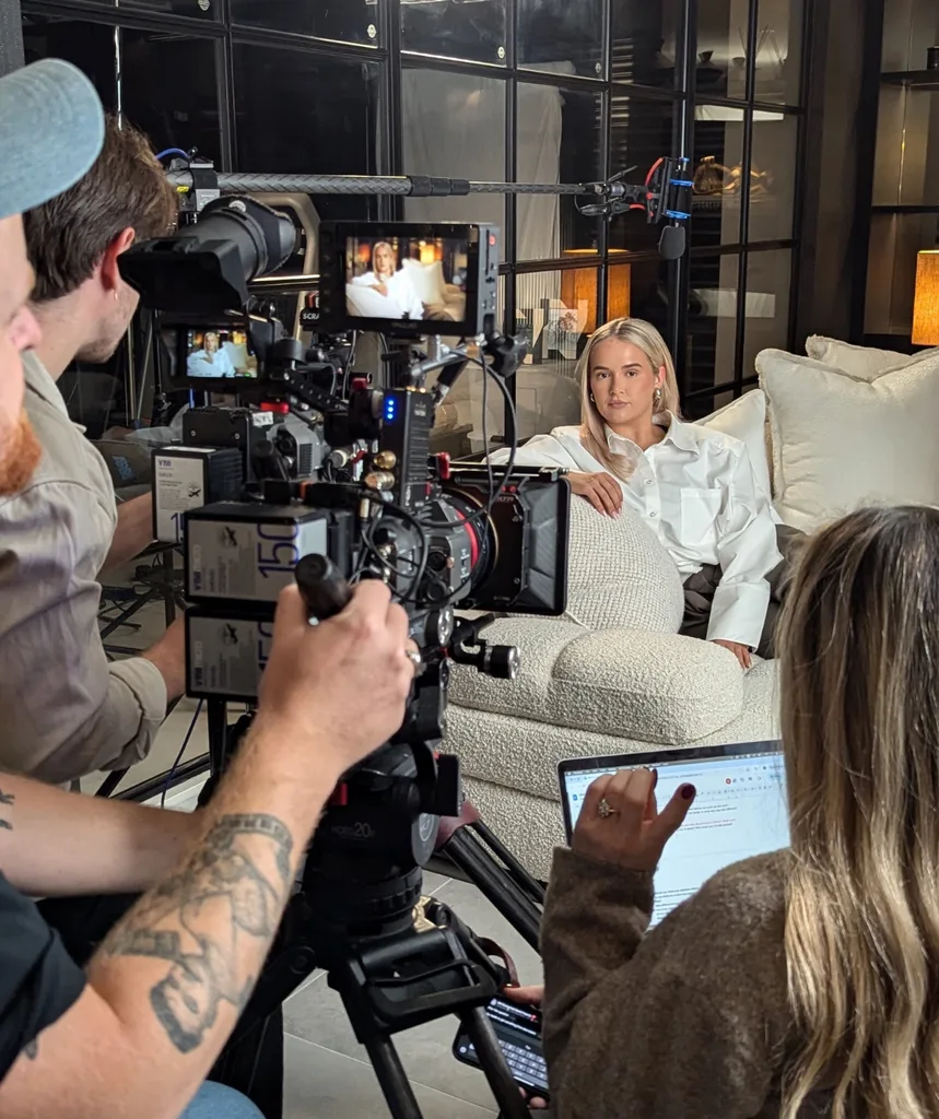 molly filming the documentary