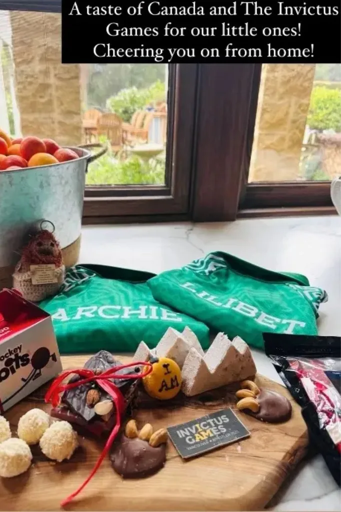 an instagram meghan shared with jerseys for archie and lilibet