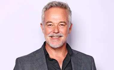 Cameron Daddo, with greying hair and beard