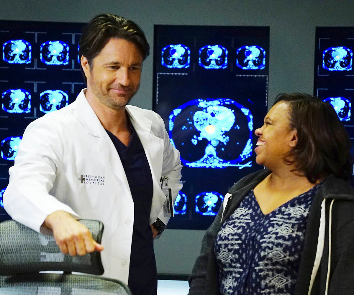 Martin Henderson as Dr Nathan Riggs in US drama, Grey's Anatomy.