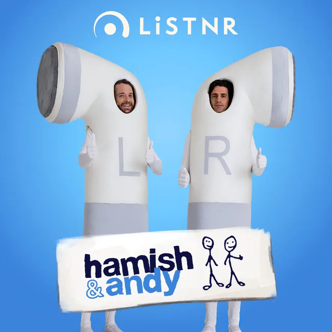 Hamish Blake and Andy Lee