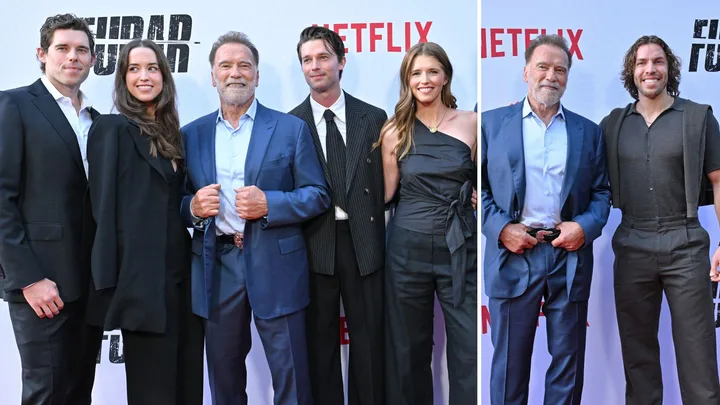 Arnold Schwarzenegger is a proud dad to five talented kids