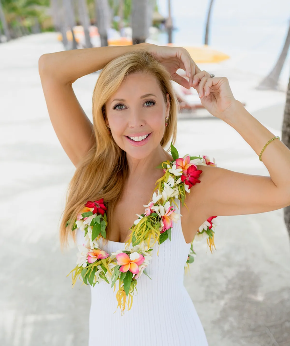 Catriona in the Cook Islands now