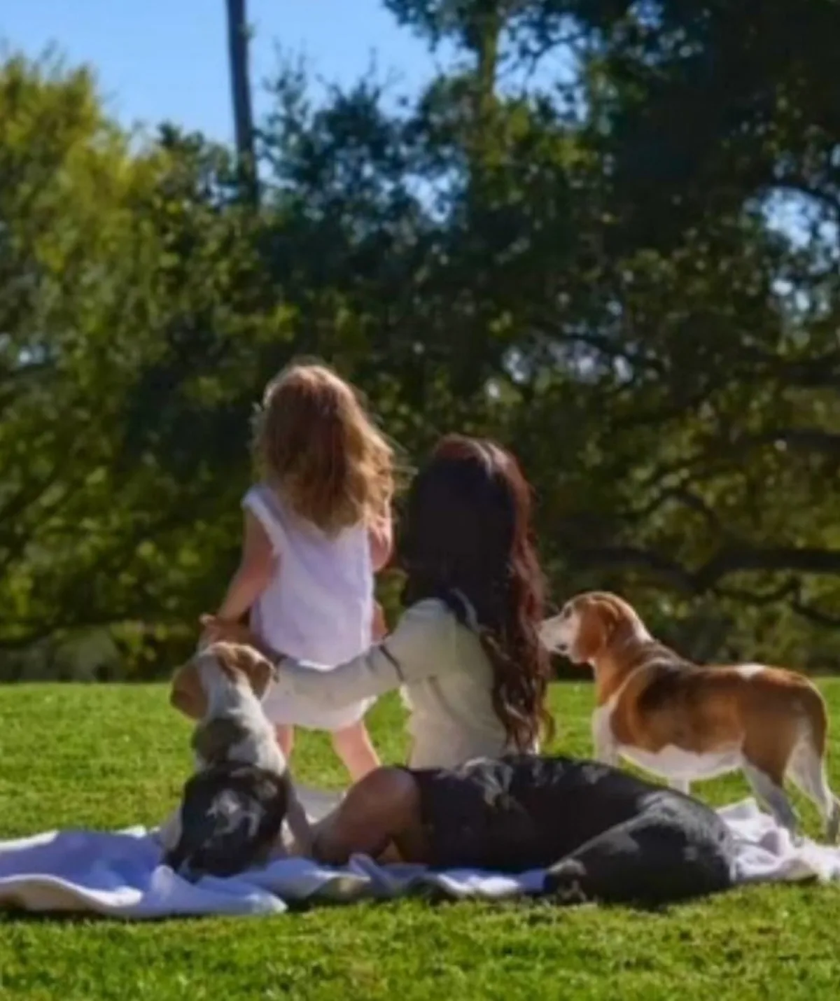 Lili's starring role! Harry is reportedly unhappy that Lilibet features in Meghan's new brand's promo. (Image: Instagram)