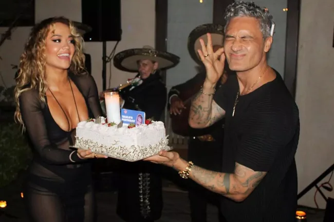 Rita Ora celebrates Taika Waititi's