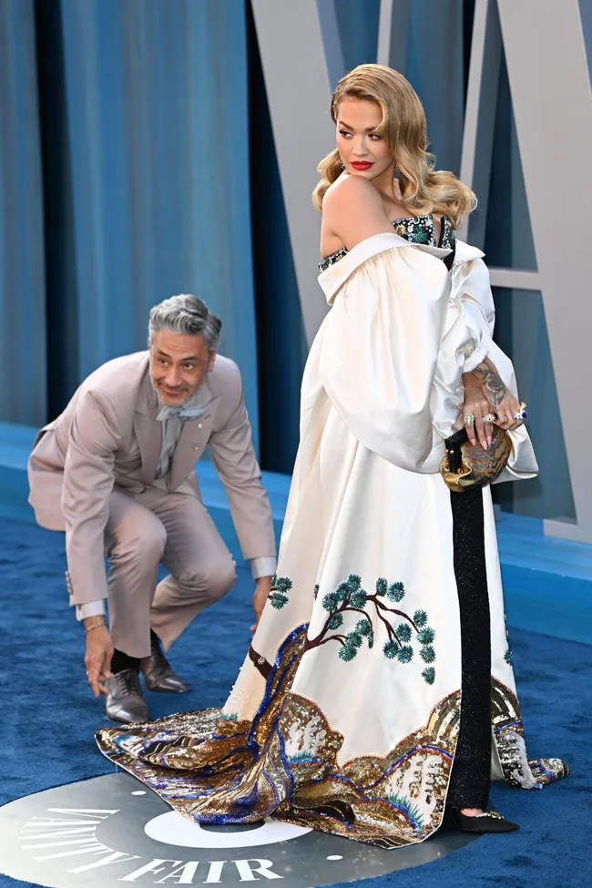 Rita Ora and Taika Waititi