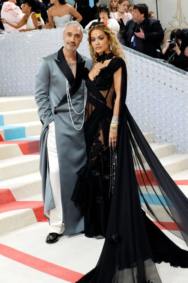 Taika Waititi and Rita Ora
