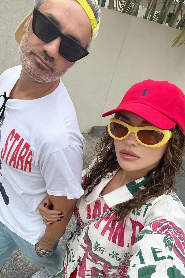 Rita Ora and Taika Waitit