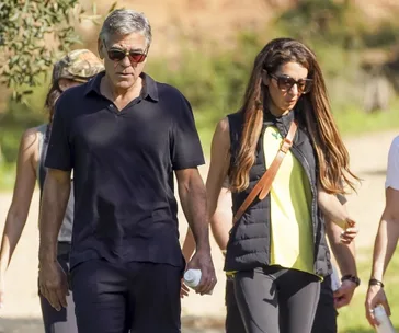 George and Amal Clooney