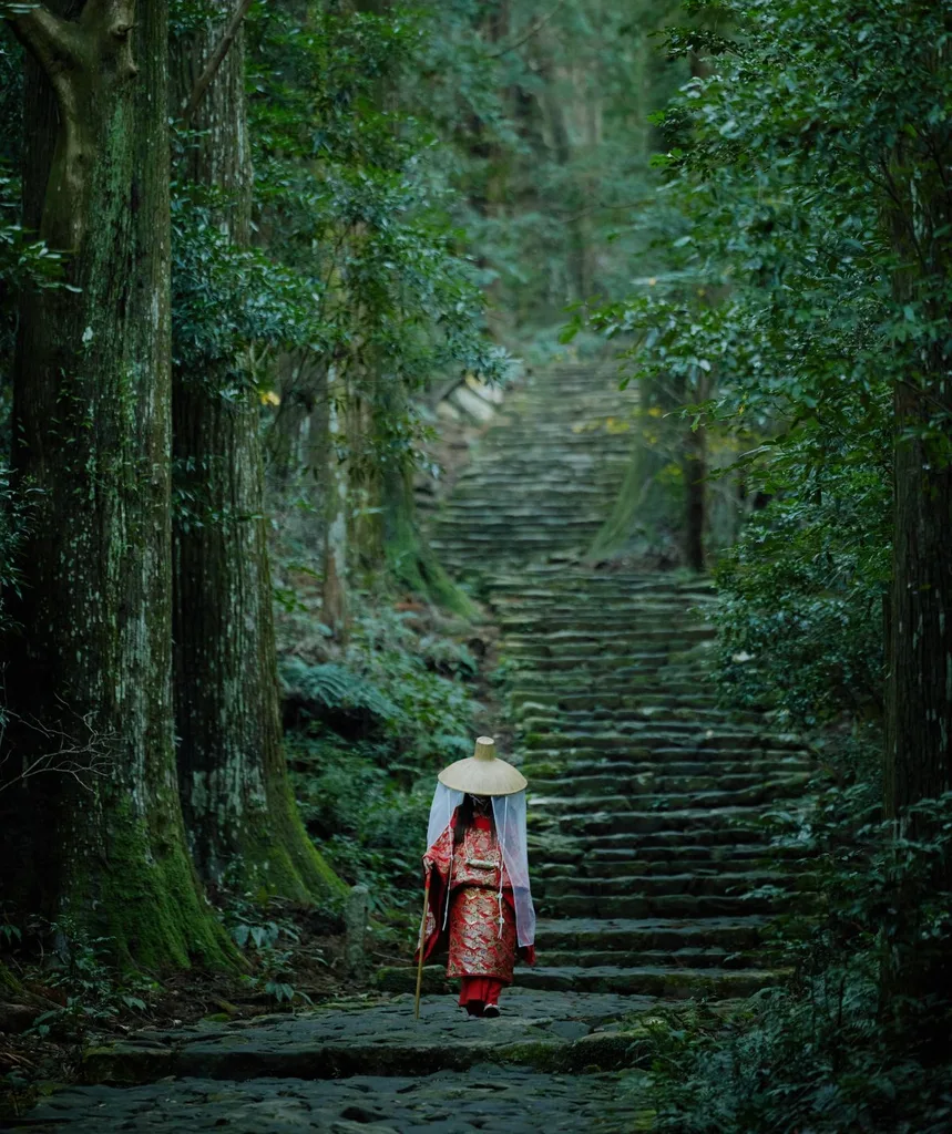 Kumano Kodo,Ohechi(Daimonzaka)