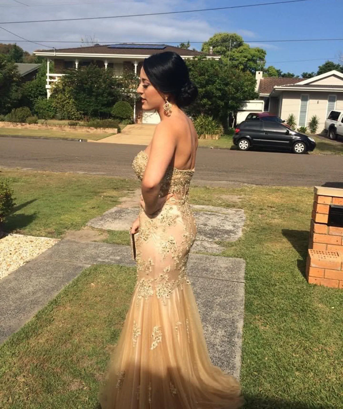 Me at my Year 12 formal in 2016. (Image: Supplied)