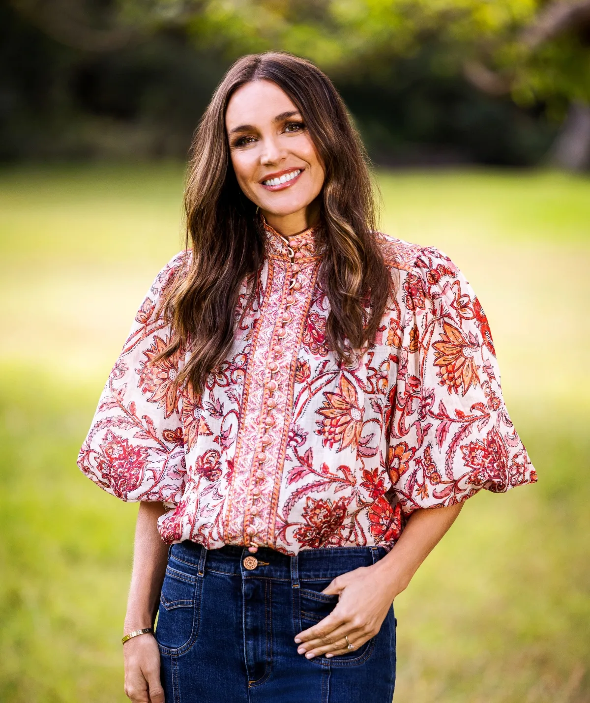 Farmer host Natalie Gruzlewski 