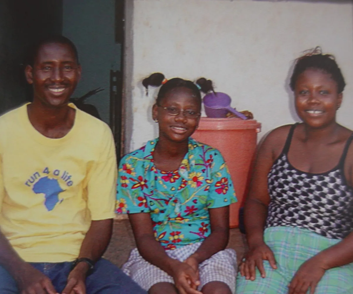 Augustine, Regina and I. (Image: Supplied)