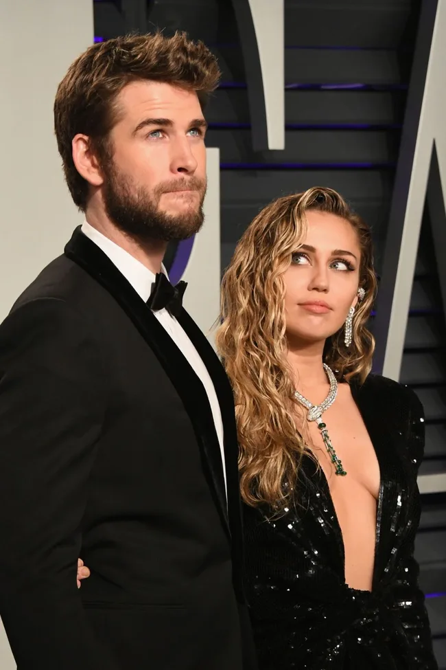 Miley Cyrus and Liam Hemsworth