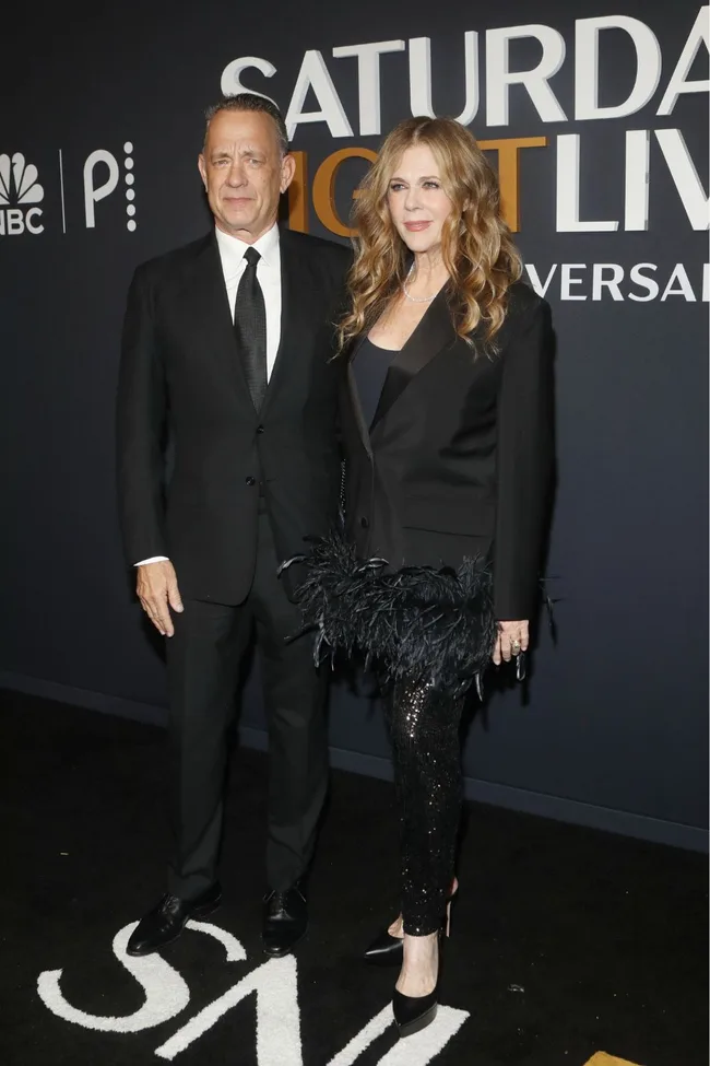 Tom Hanks and Rita Wilson