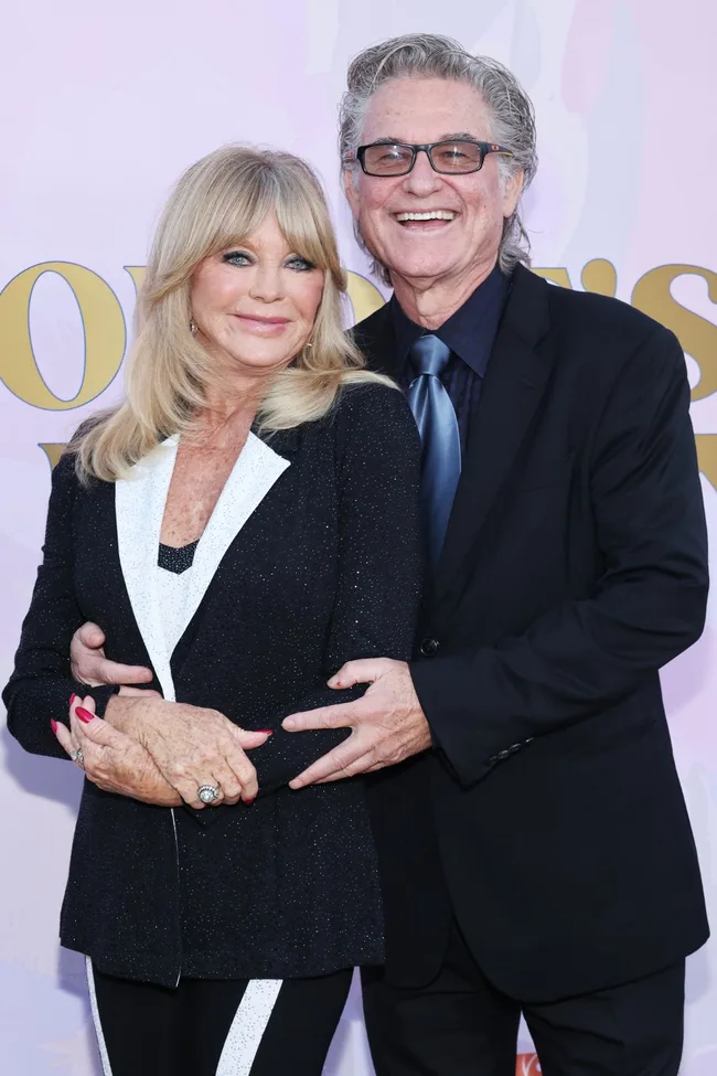 Goldie Hawn and Kurt Russell