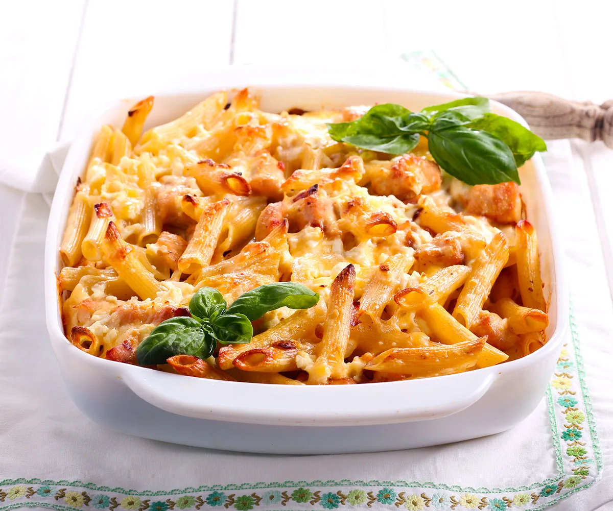 Pasta bake. (Image: AdobeStock)
