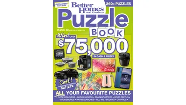 Better Homes and Gardens Puzzle Book Issue 60