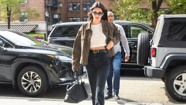 Kendall Jenner in jeans