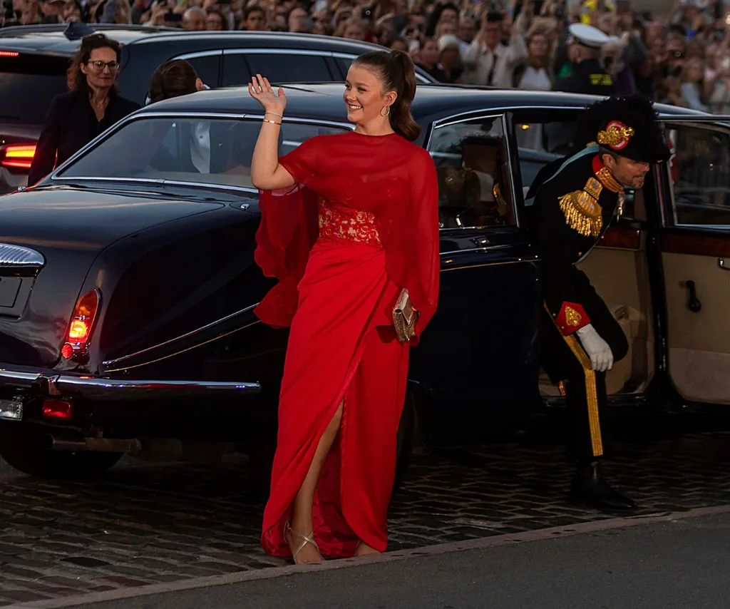 Princess Isabella arrives to her 18th birthday