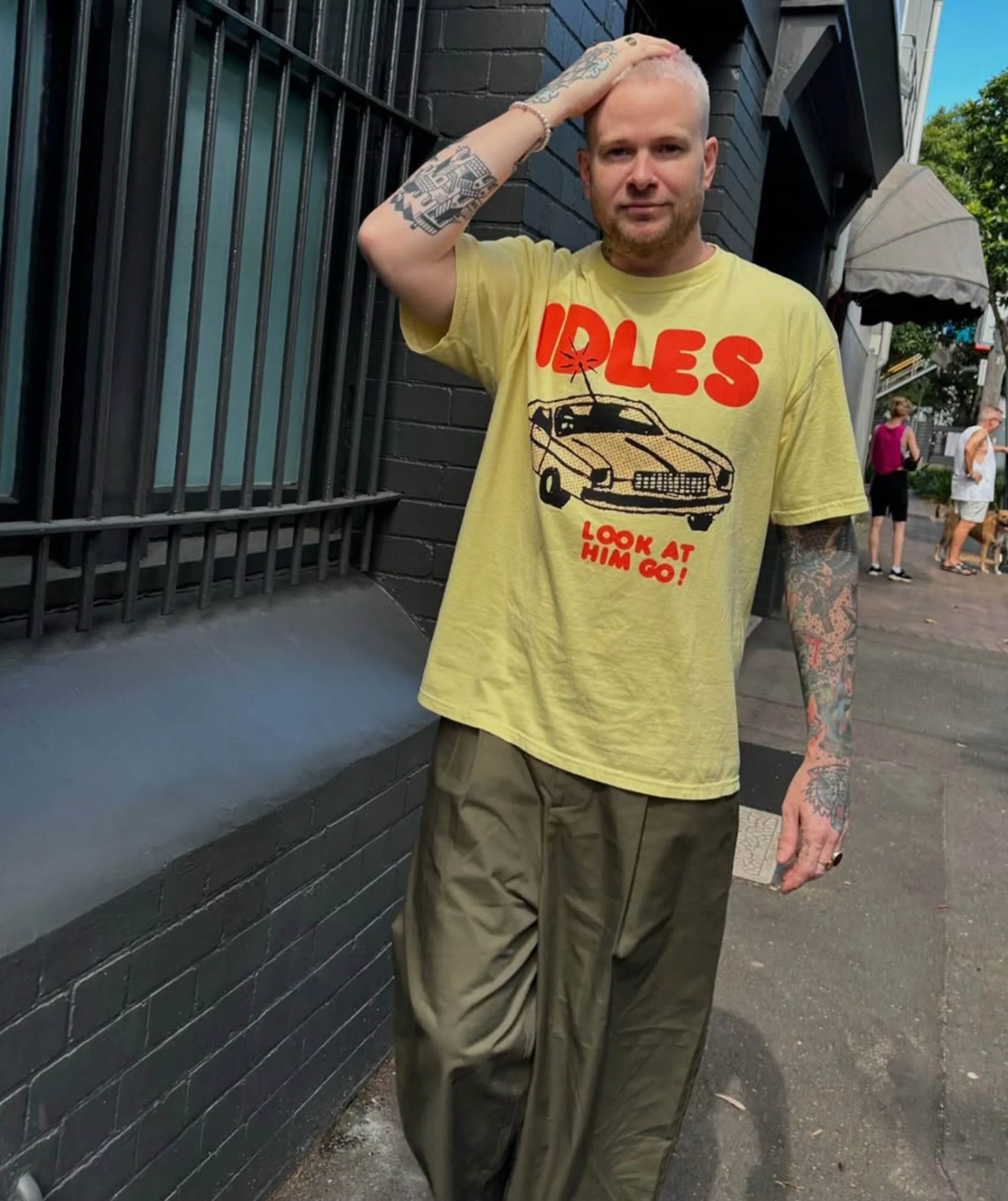 Losing his hair has been tough for the chef! (Image: Instagram)