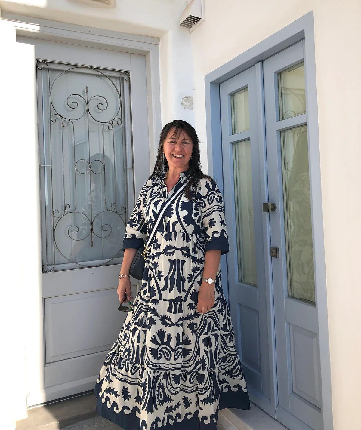 Me visiting the Greek island of Paros, Greece. (Image: Supplied)