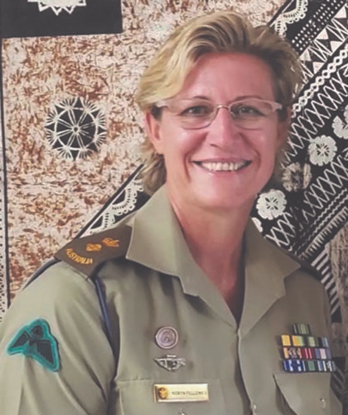 Me working in Fiji on a Regional Exercise. (Image: Supplied)