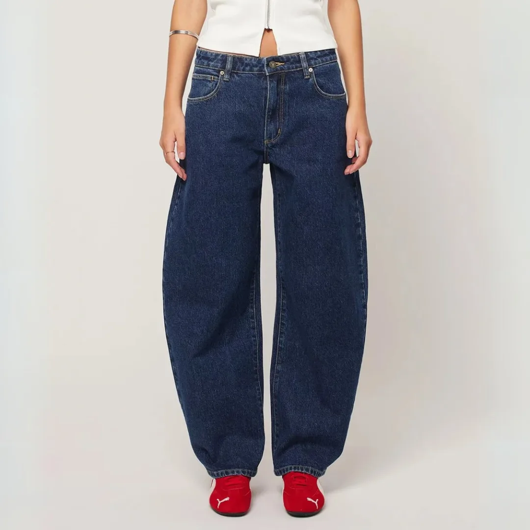 Abrand barrel jeans