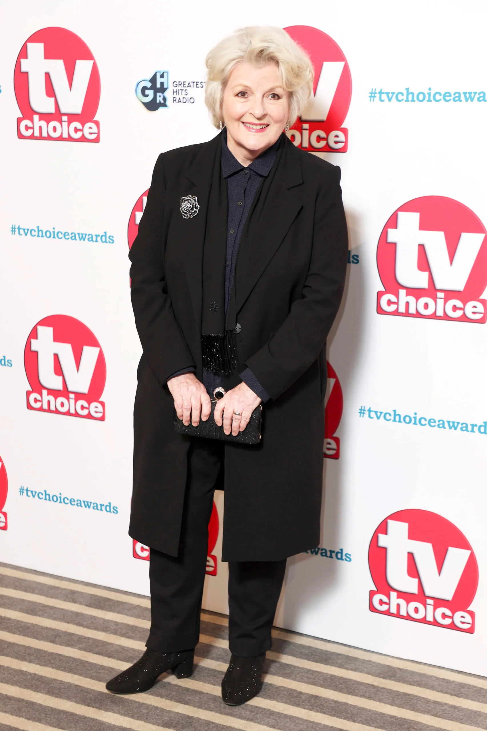 Brenda Blethyn attends the TV Choice Awards 2024 at the Hilton Park Lane on February 12, 2024