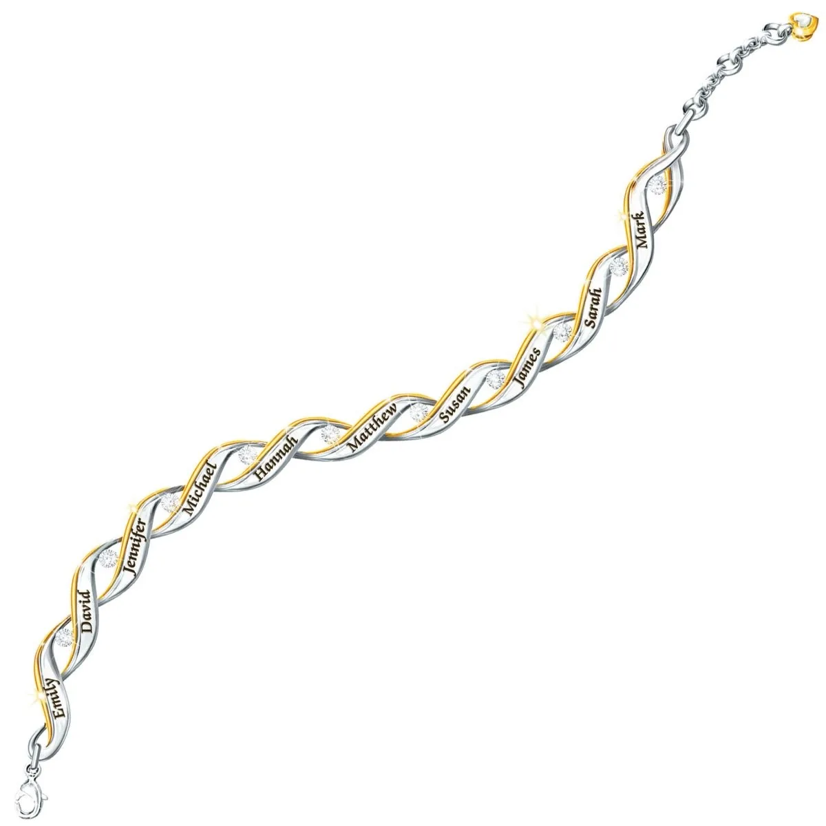 Name engraved bracelet