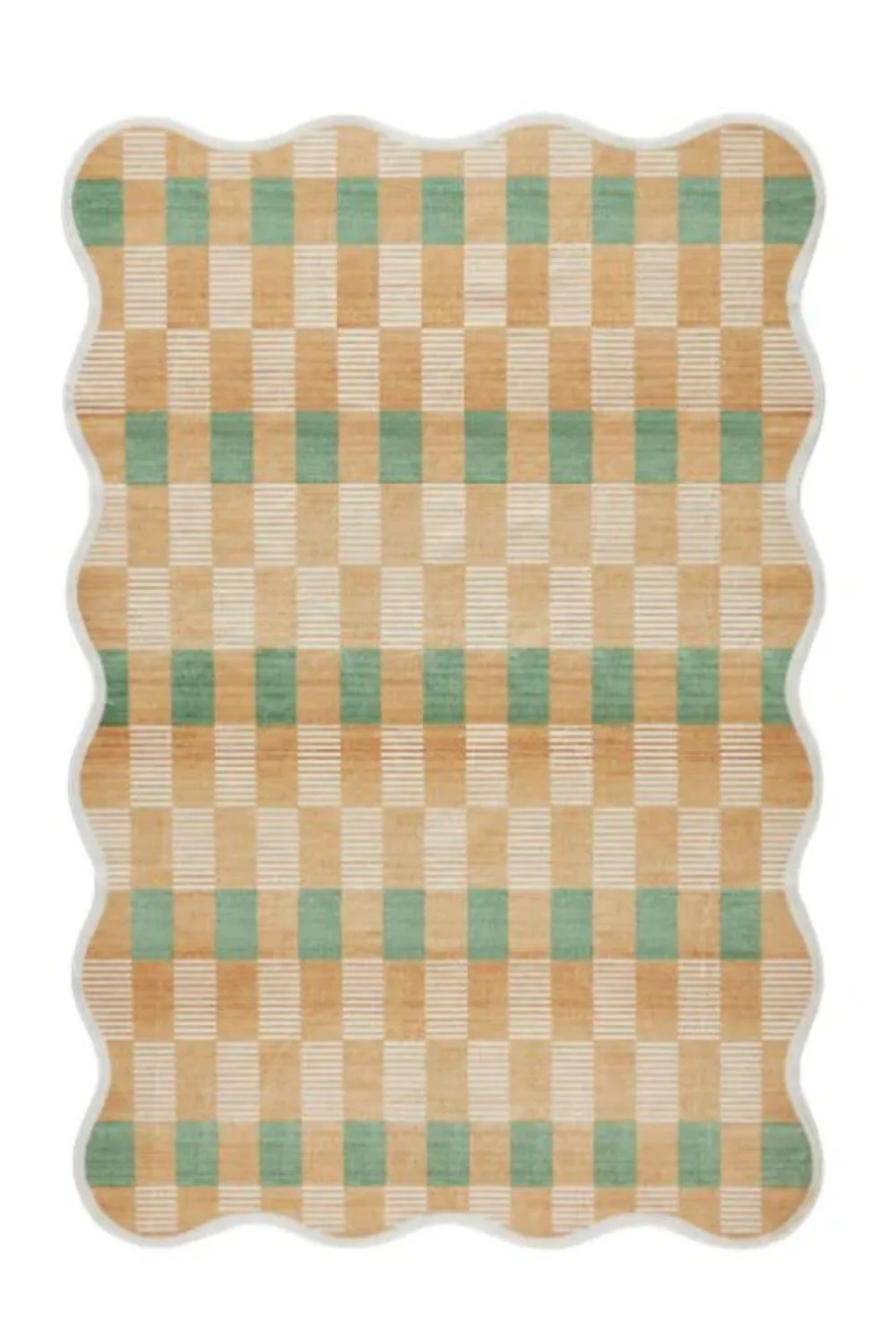 Lifely check rug
